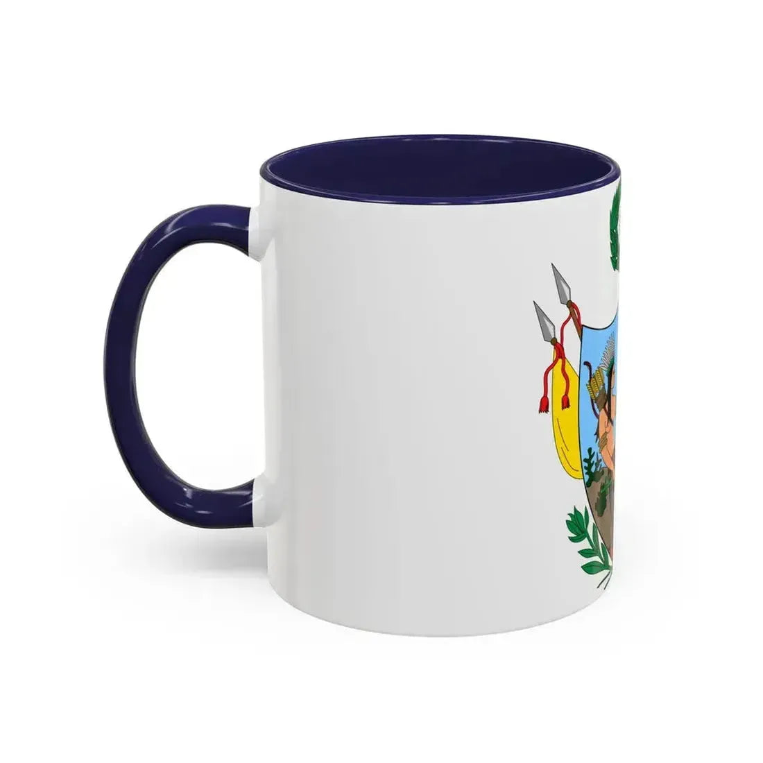 Coat of arms of Gran Colombia (1819) - Accent Coffee Mug - Go Mug Yourself
