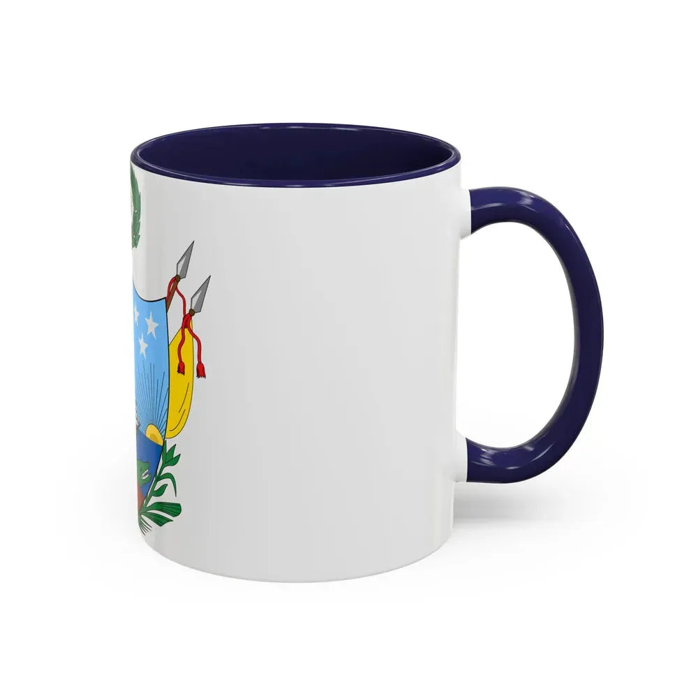 Coat of arms of Gran Colombia (1819) - Accent Coffee Mug - Go Mug Yourself