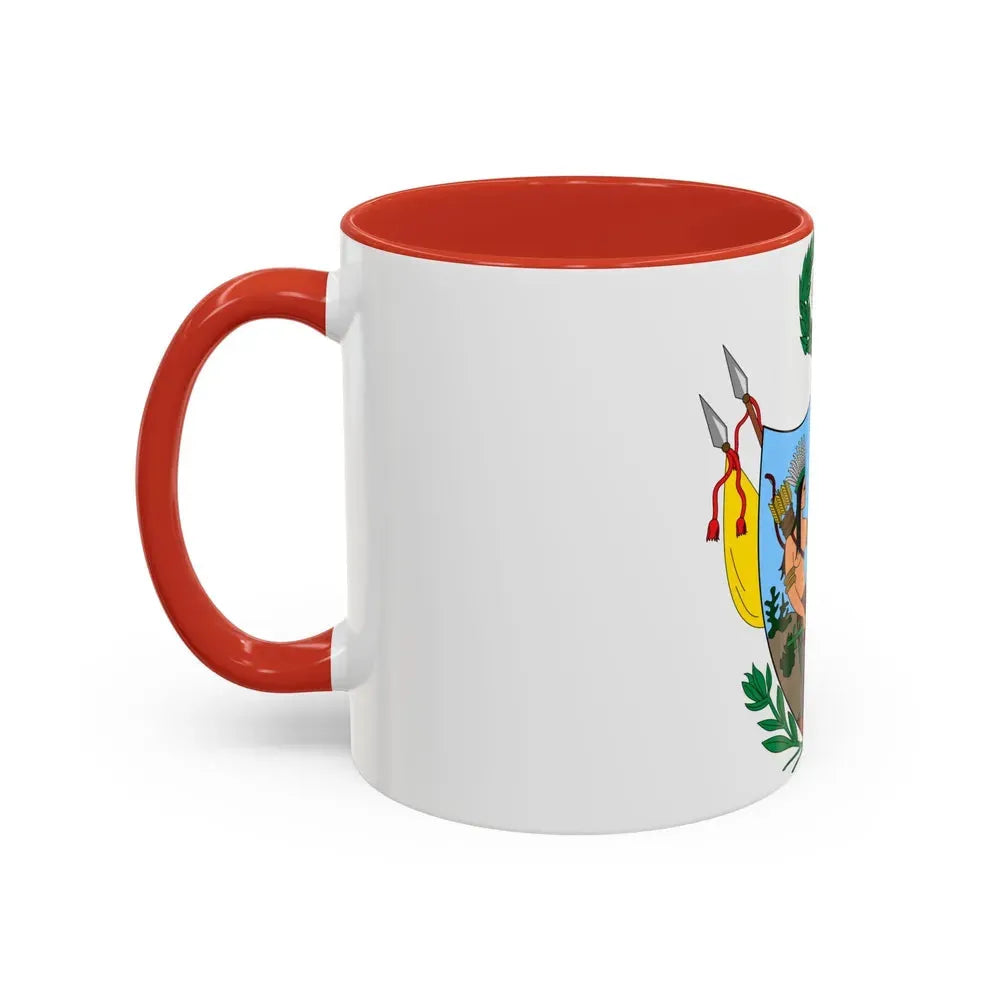 Coat of arms of Gran Colombia (1819) - Accent Coffee Mug - Go Mug Yourself