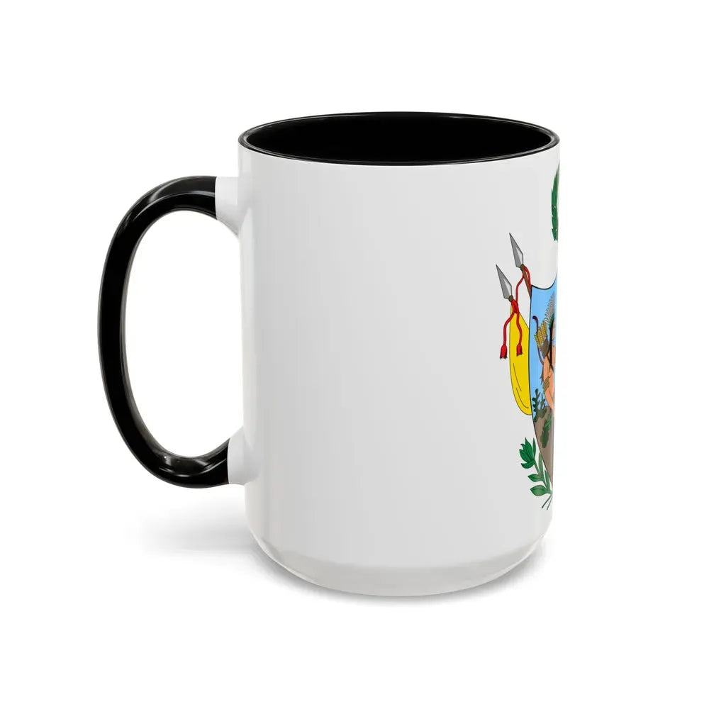 Coat of arms of Gran Colombia (1819) - Accent Coffee Mug - Go Mug Yourself