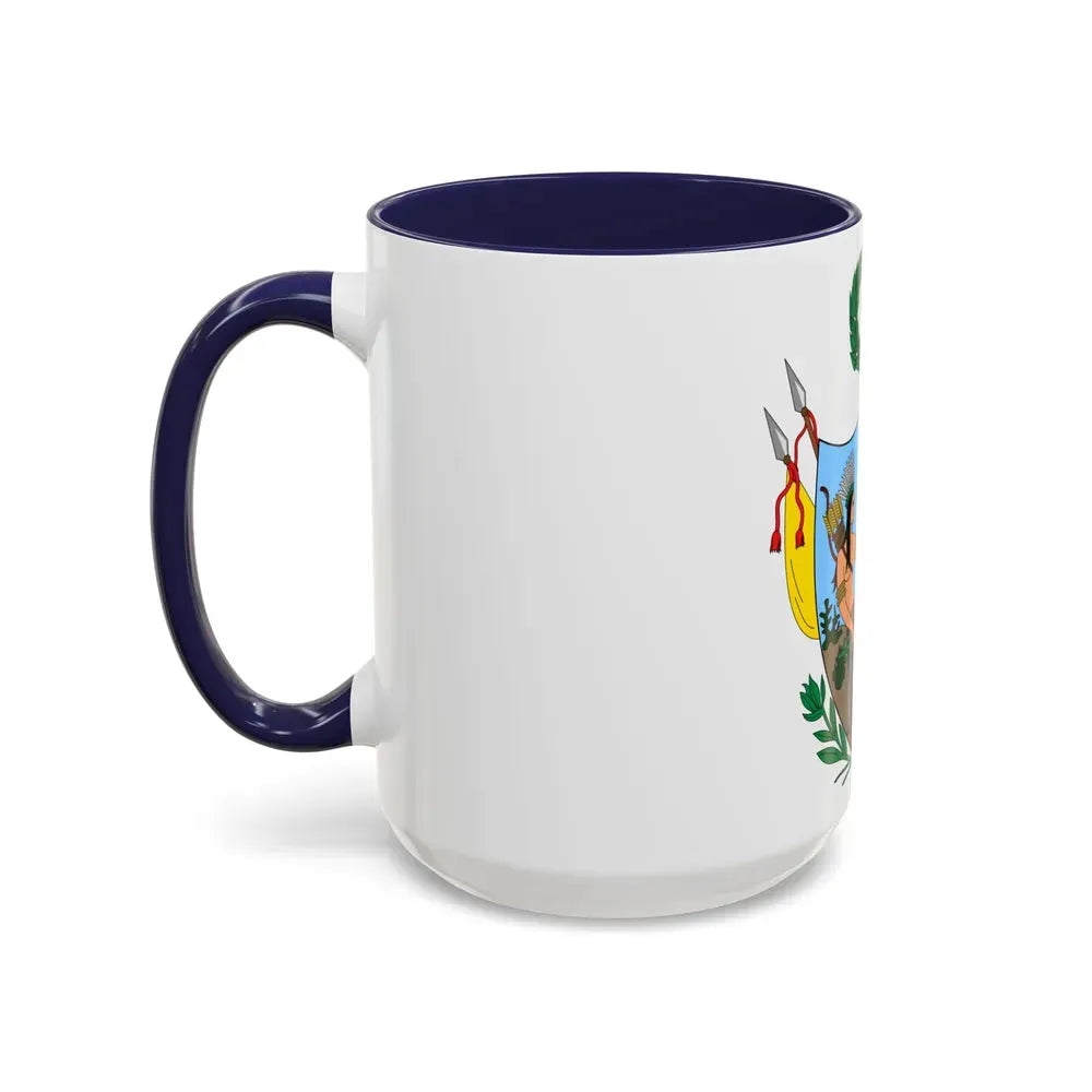 Coat of arms of Gran Colombia (1819) - Accent Coffee Mug - Go Mug Yourself