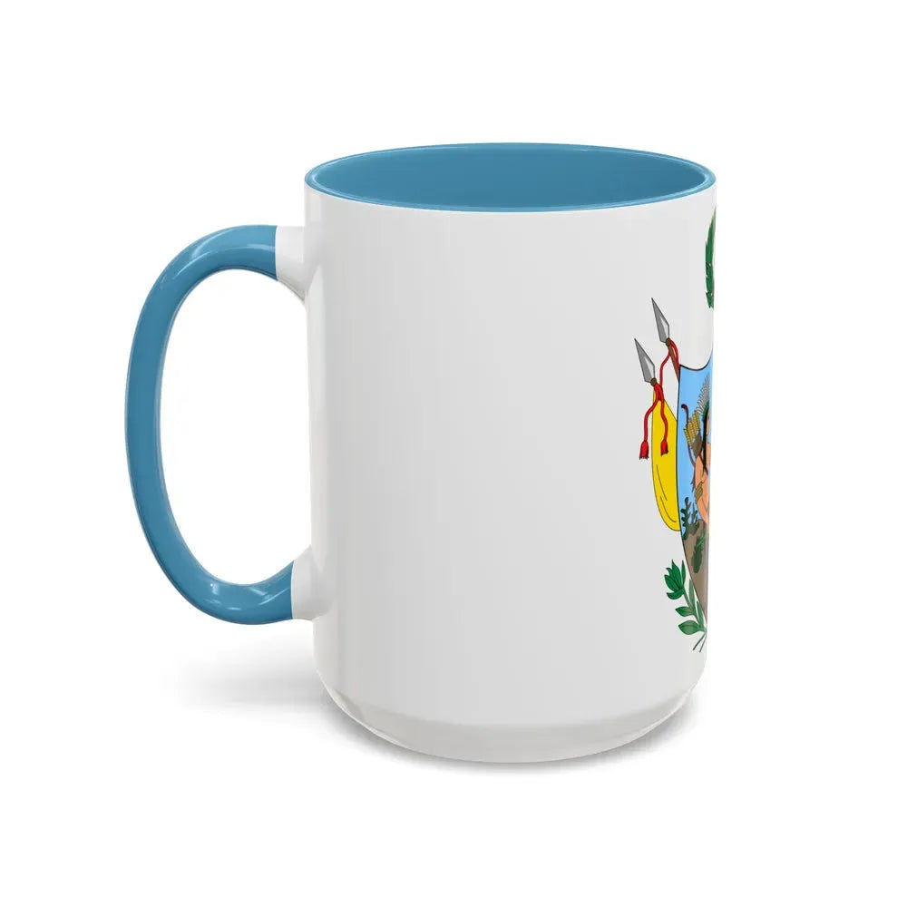 Coat of arms of Gran Colombia (1819) - Accent Coffee Mug - Go Mug Yourself