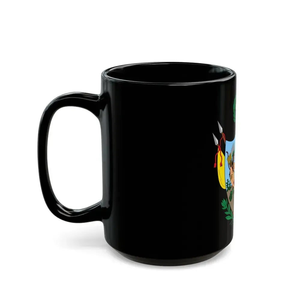 Coat of arms of Gran Colombia (1819) - Black Coffee Mug - Go Mug Yourself