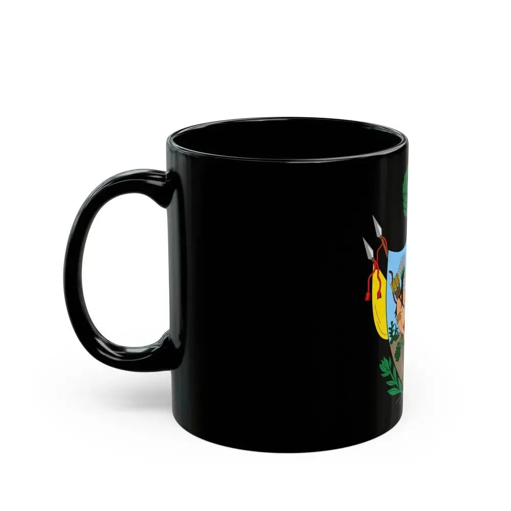 Coat of arms of Gran Colombia (1819) - Black Coffee Mug - Go Mug Yourself