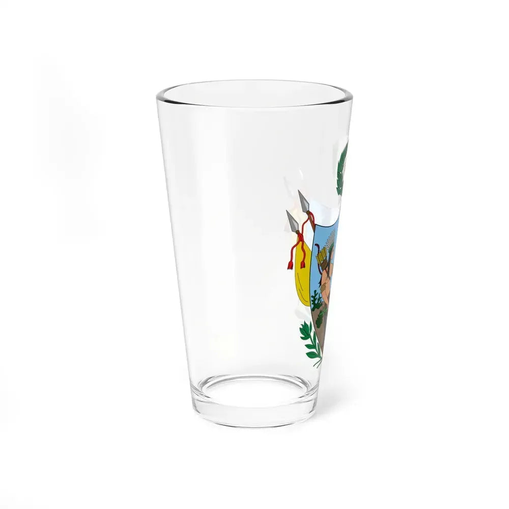 Coat of arms of Gran Colombia (1819) - Pint Glass 16oz - Go Mug Yourself