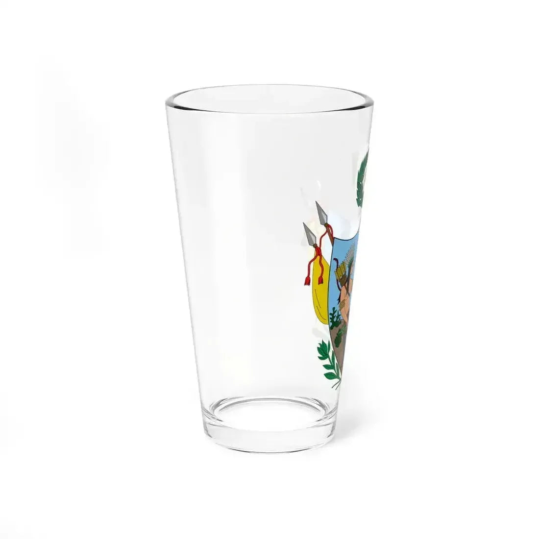 Coat of arms of Gran Colombia (1819) - Pint Glass 16oz - Go Mug Yourself
