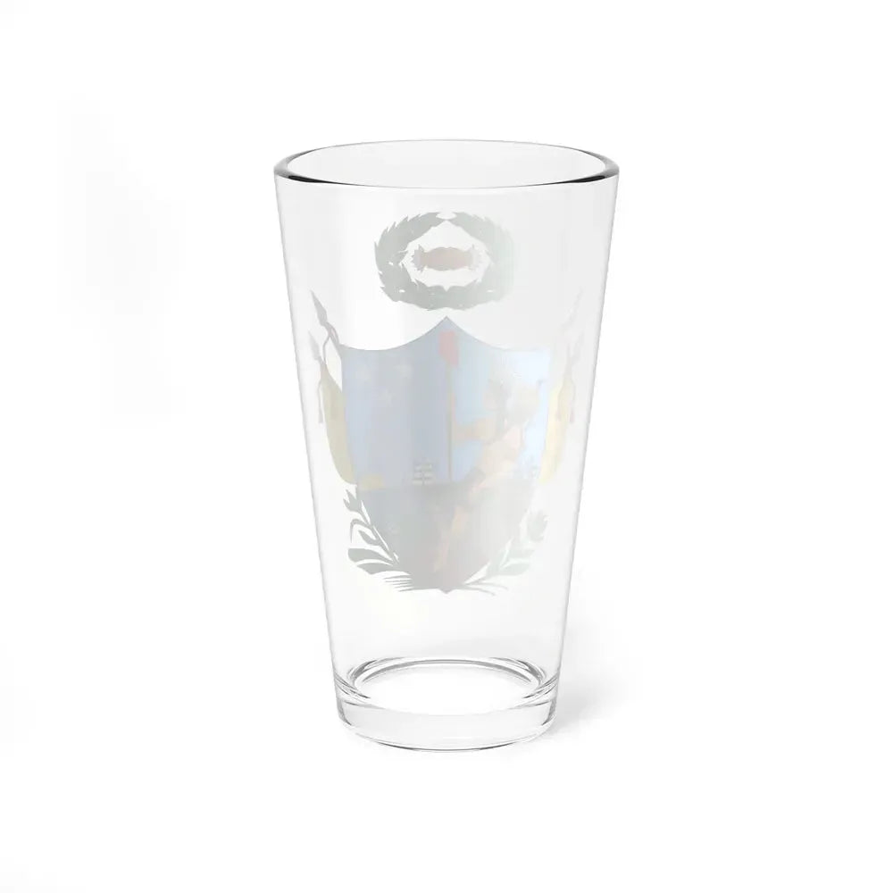 Coat of arms of Gran Colombia (1819) - Pint Glass 16oz - Go Mug Yourself