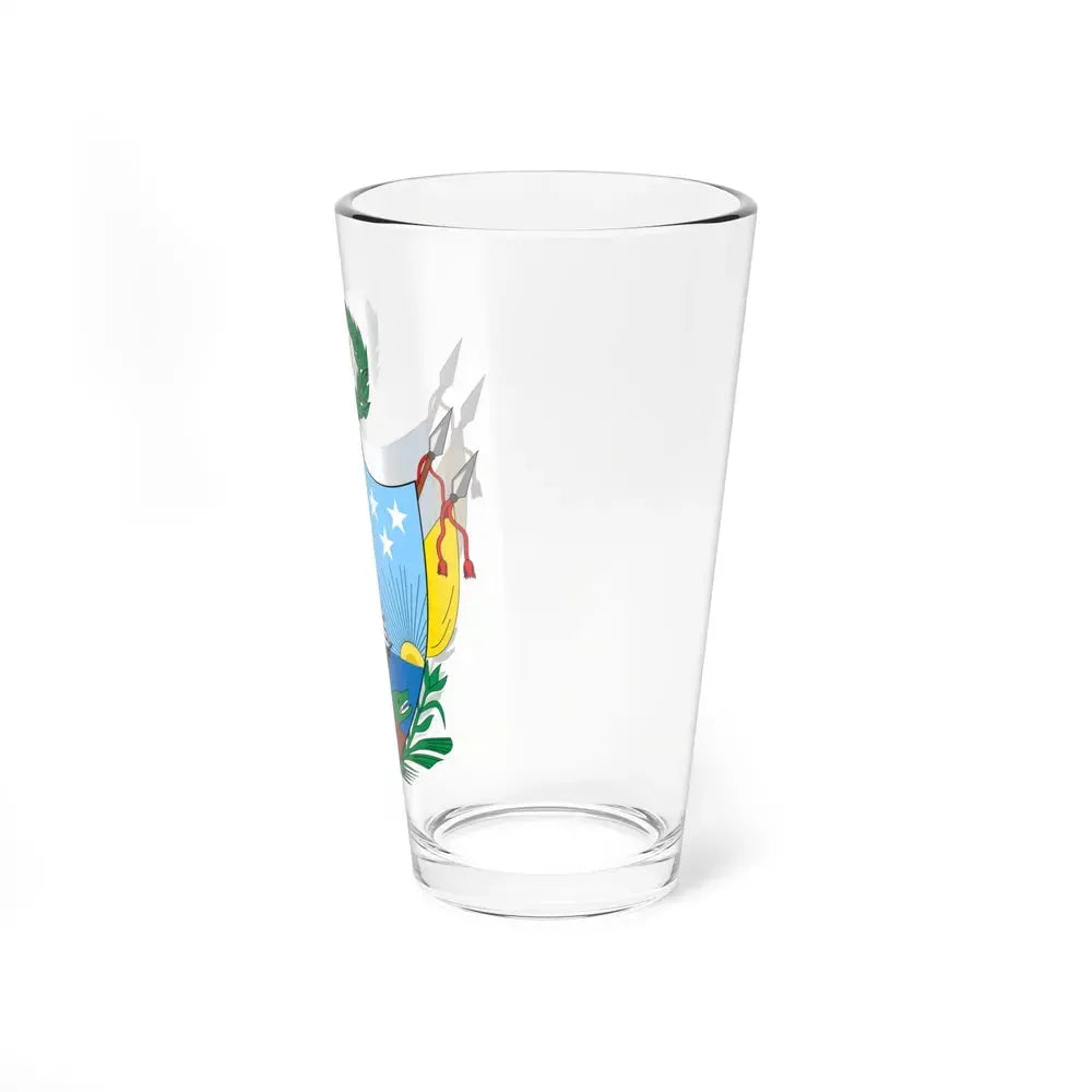 Coat of arms of Gran Colombia (1819) - Pint Glass 16oz - Go Mug Yourself