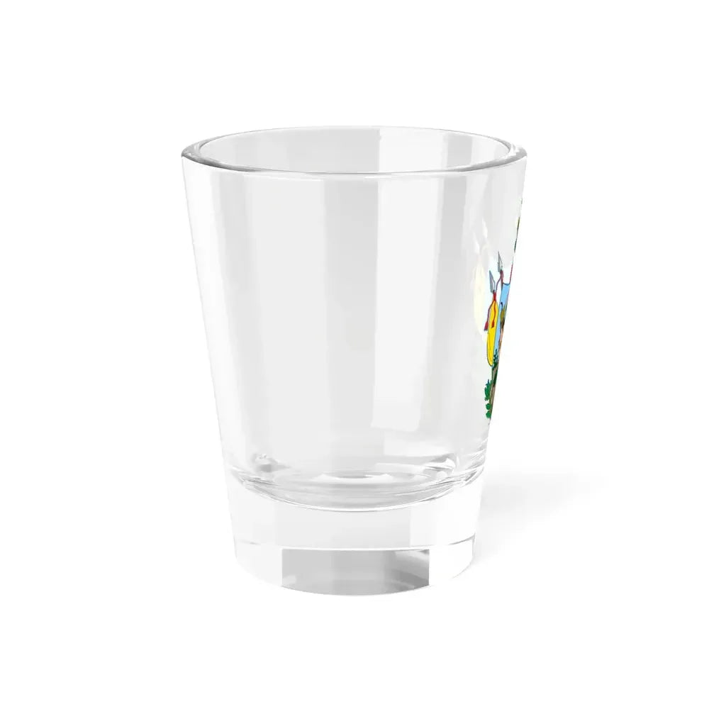 Coat of arms of Gran Colombia (1819) - Shot Glass 1.5oz - Go Mug Yourself