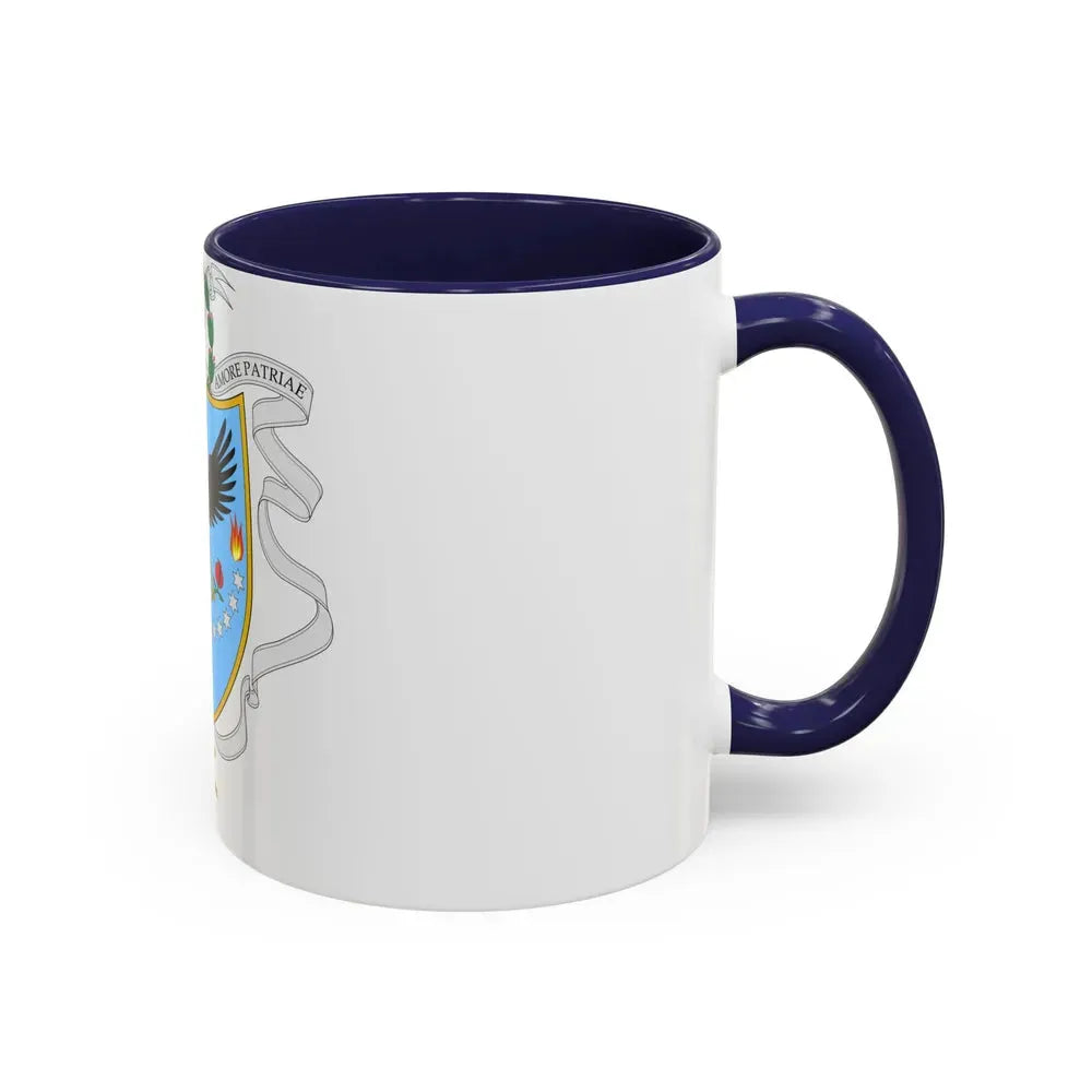 Coat of arms of Gran Colombia (1820) - Accent Coffee Mug - Go Mug Yourself
