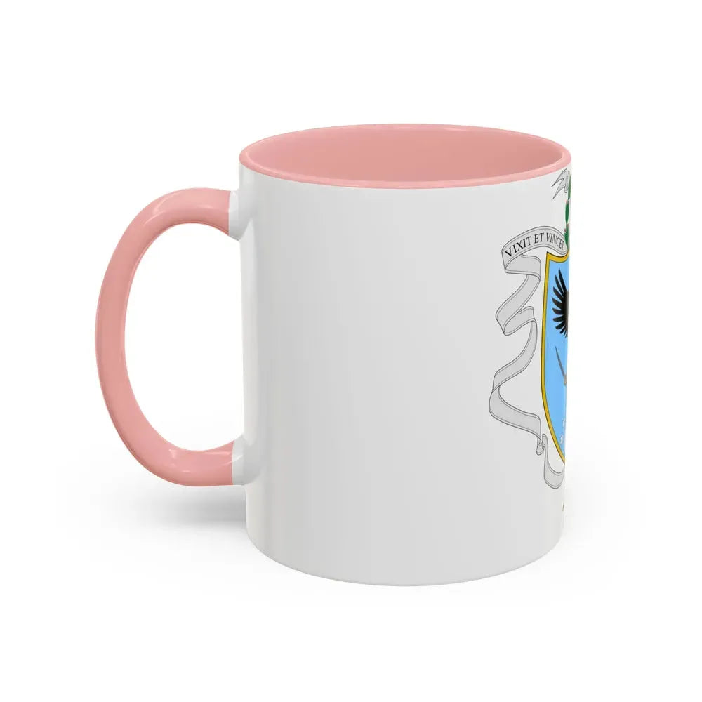 Coat of arms of Gran Colombia (1820) - Accent Coffee Mug - Go Mug Yourself