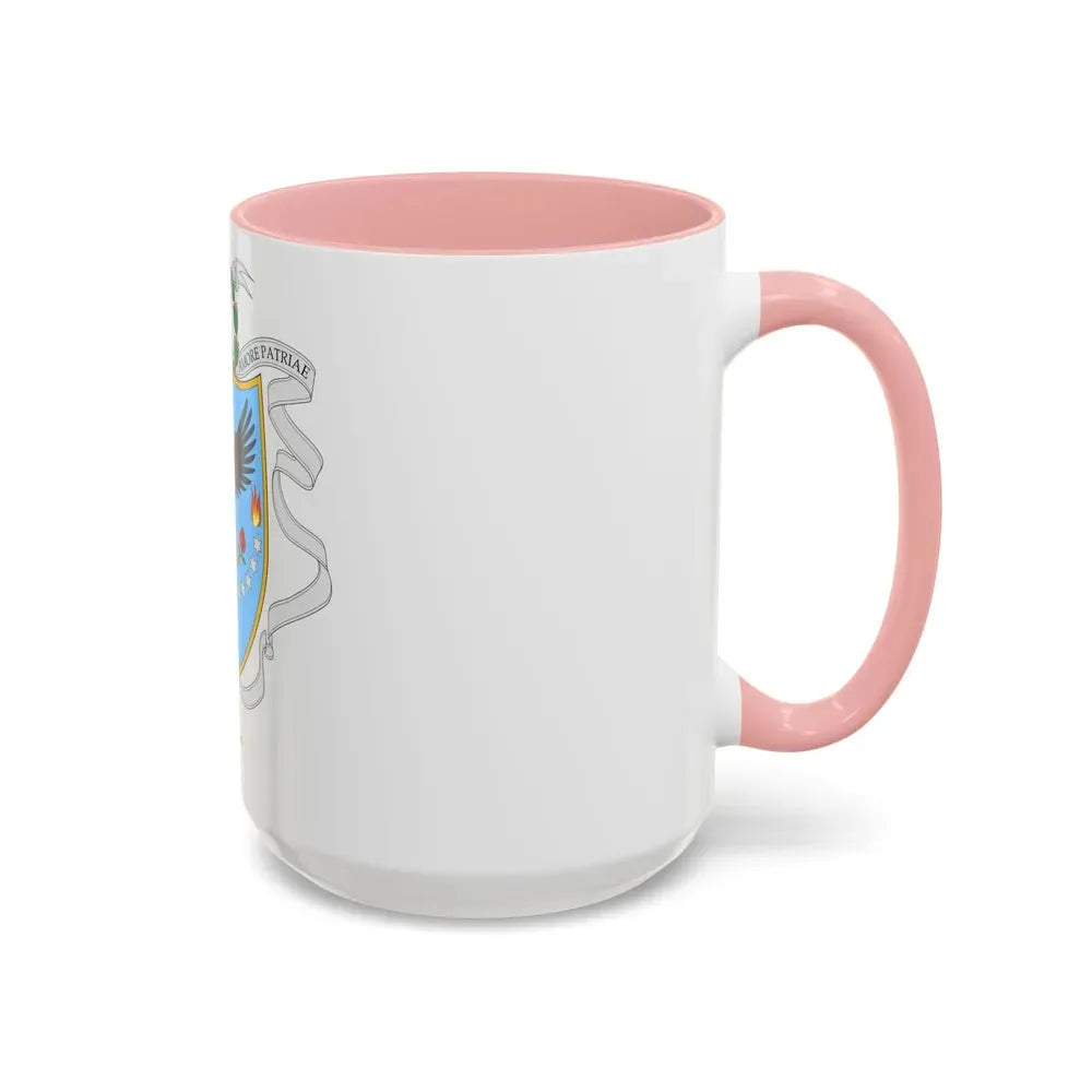 Coat of arms of Gran Colombia (1820) - Accent Coffee Mug - Go Mug Yourself