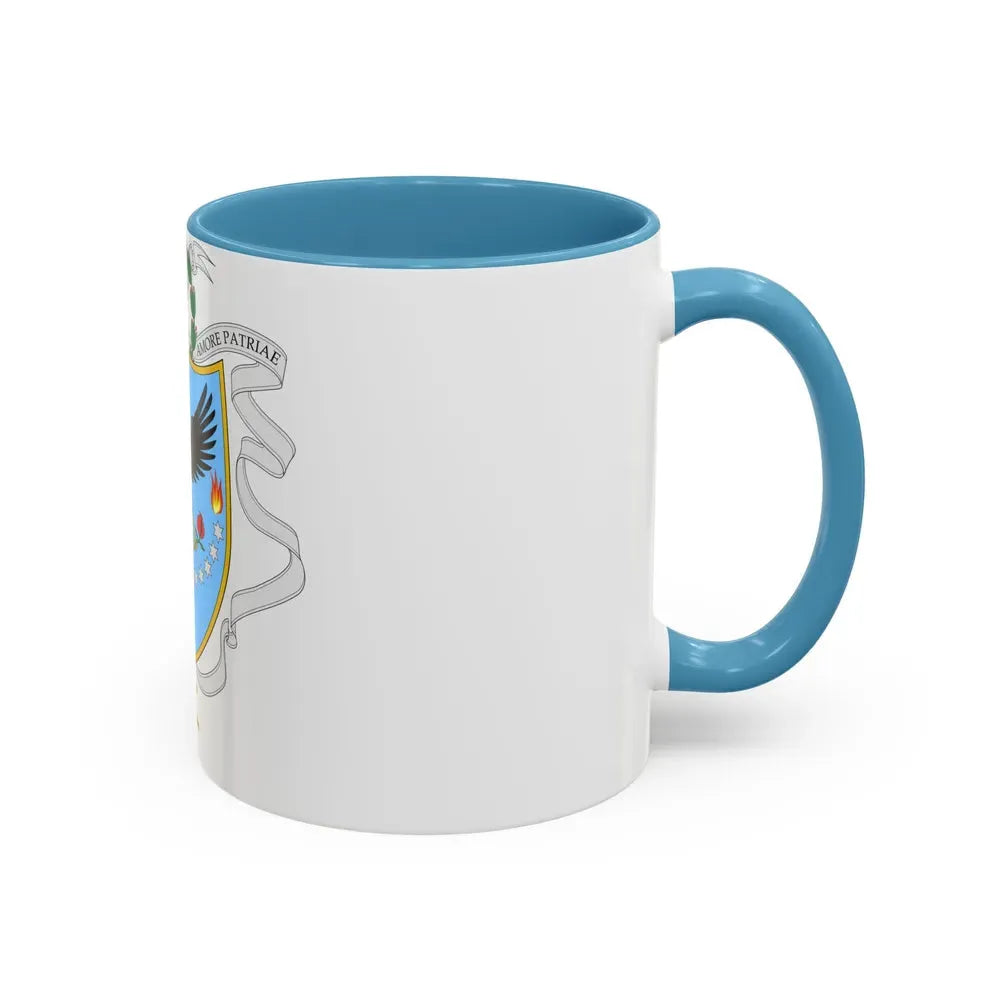 Coat of arms of Gran Colombia (1820) - Accent Coffee Mug - Go Mug Yourself