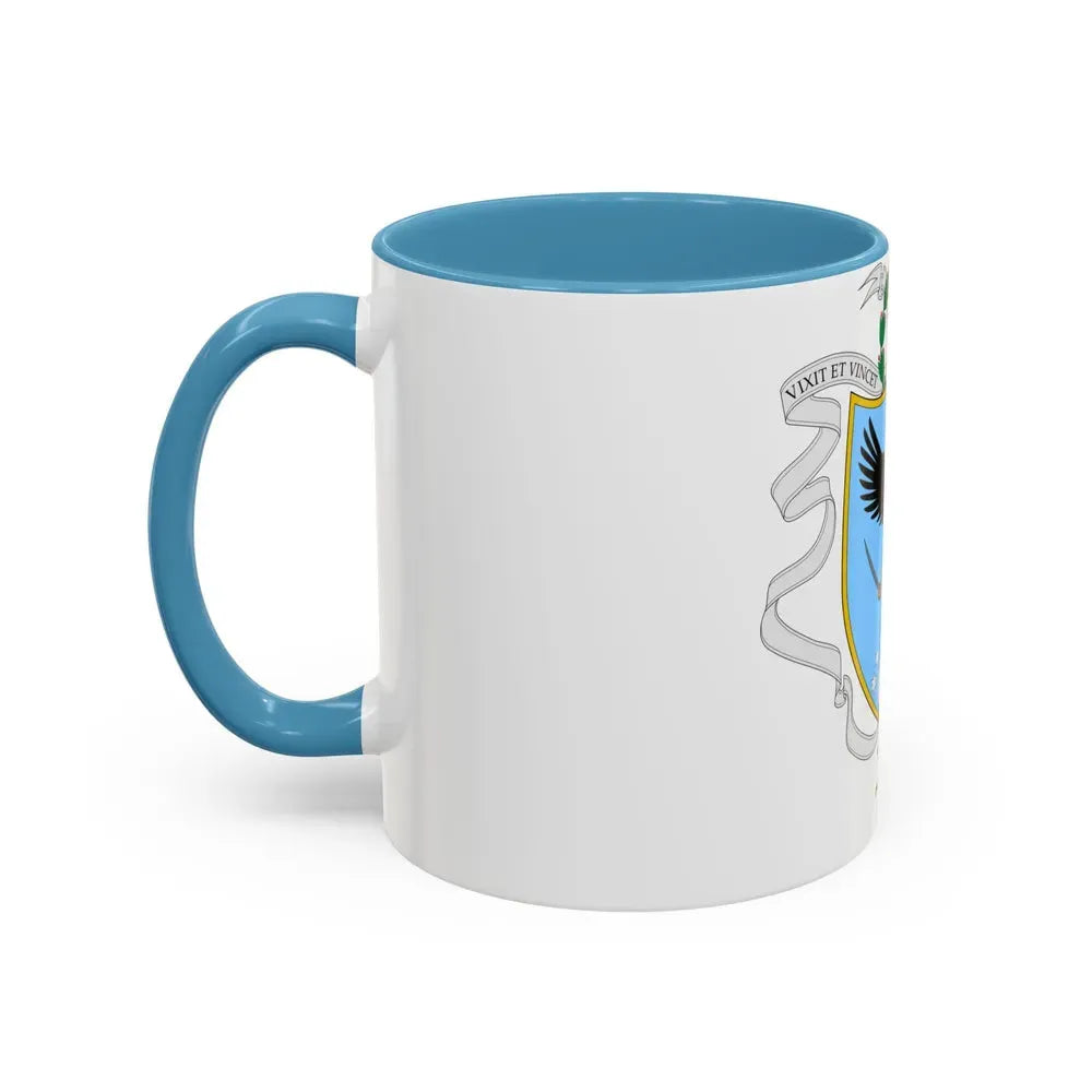 Coat of arms of Gran Colombia (1820) - Accent Coffee Mug - Go Mug Yourself