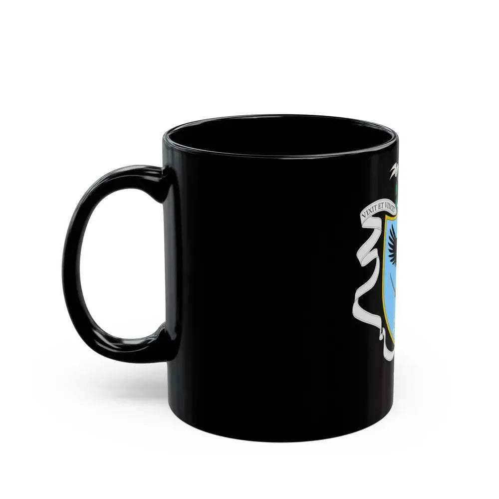 Coat of arms of Gran Colombia (1820) - Black Coffee Mug - Go Mug Yourself