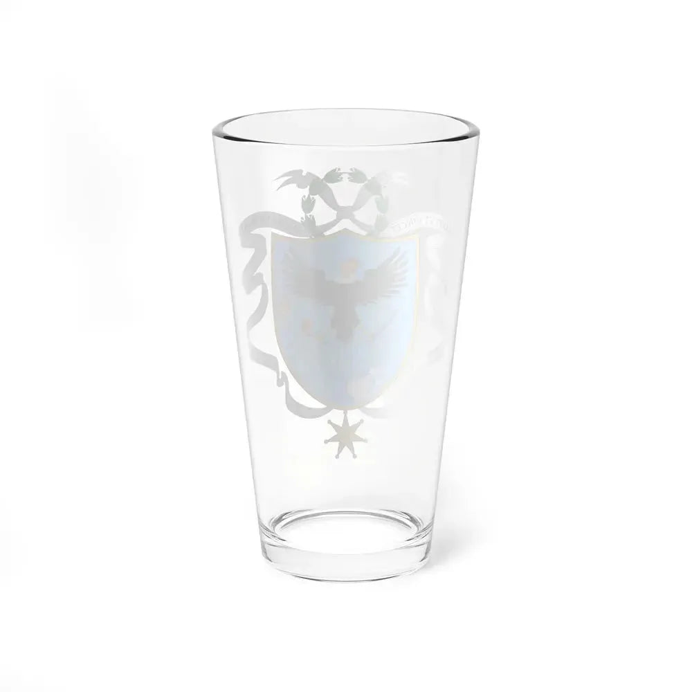 Coat of arms of Gran Colombia (1820) - Pint Glass 16oz - Go Mug Yourself