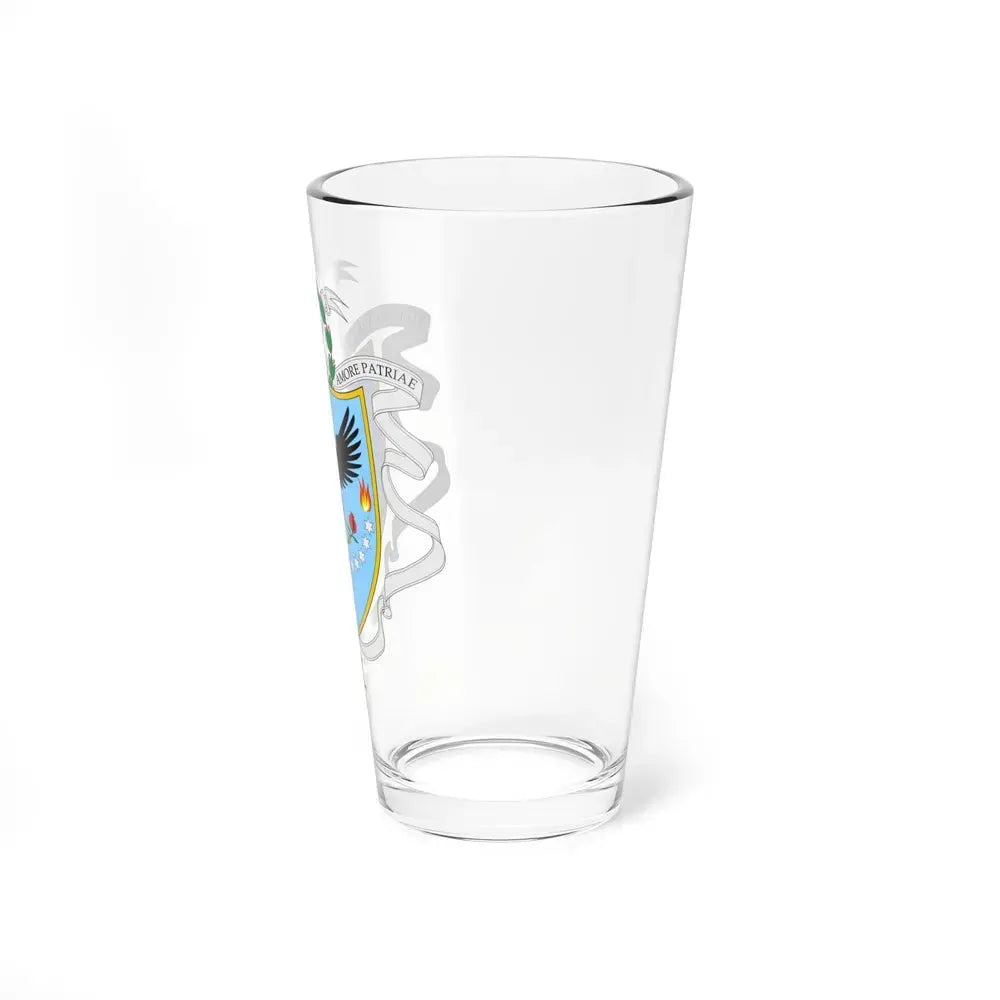 Coat of arms of Gran Colombia (1820) - Pint Glass 16oz - Go Mug Yourself