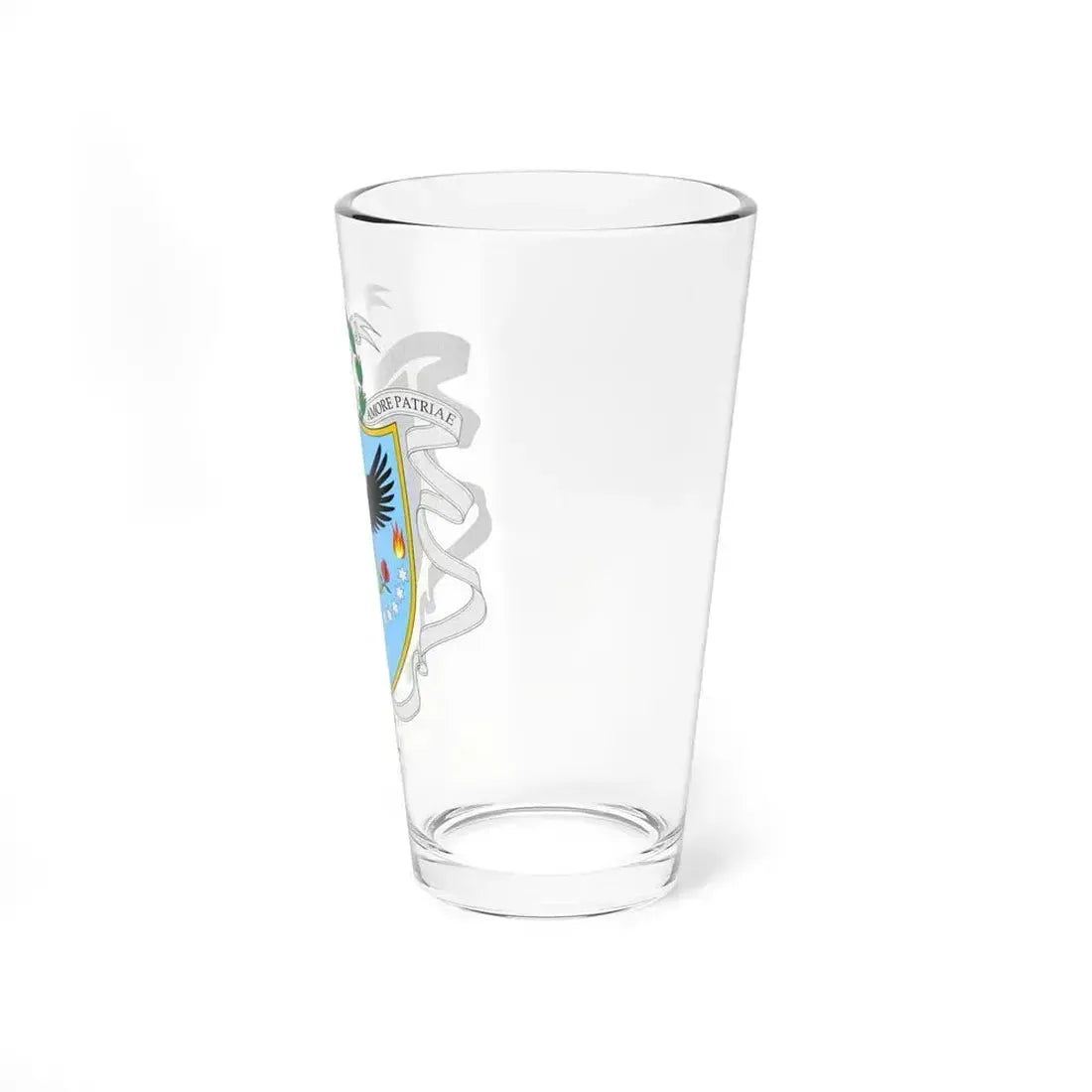 Coat of arms of Gran Colombia (1820) - Pint Glass 16oz - Go Mug Yourself