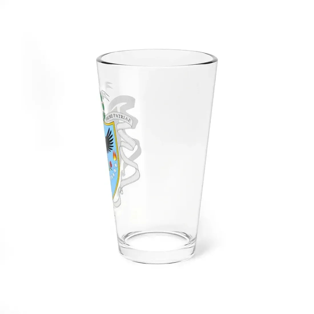 Coat of arms of Gran Colombia (1820) - Pint Glass 16oz - Go Mug Yourself