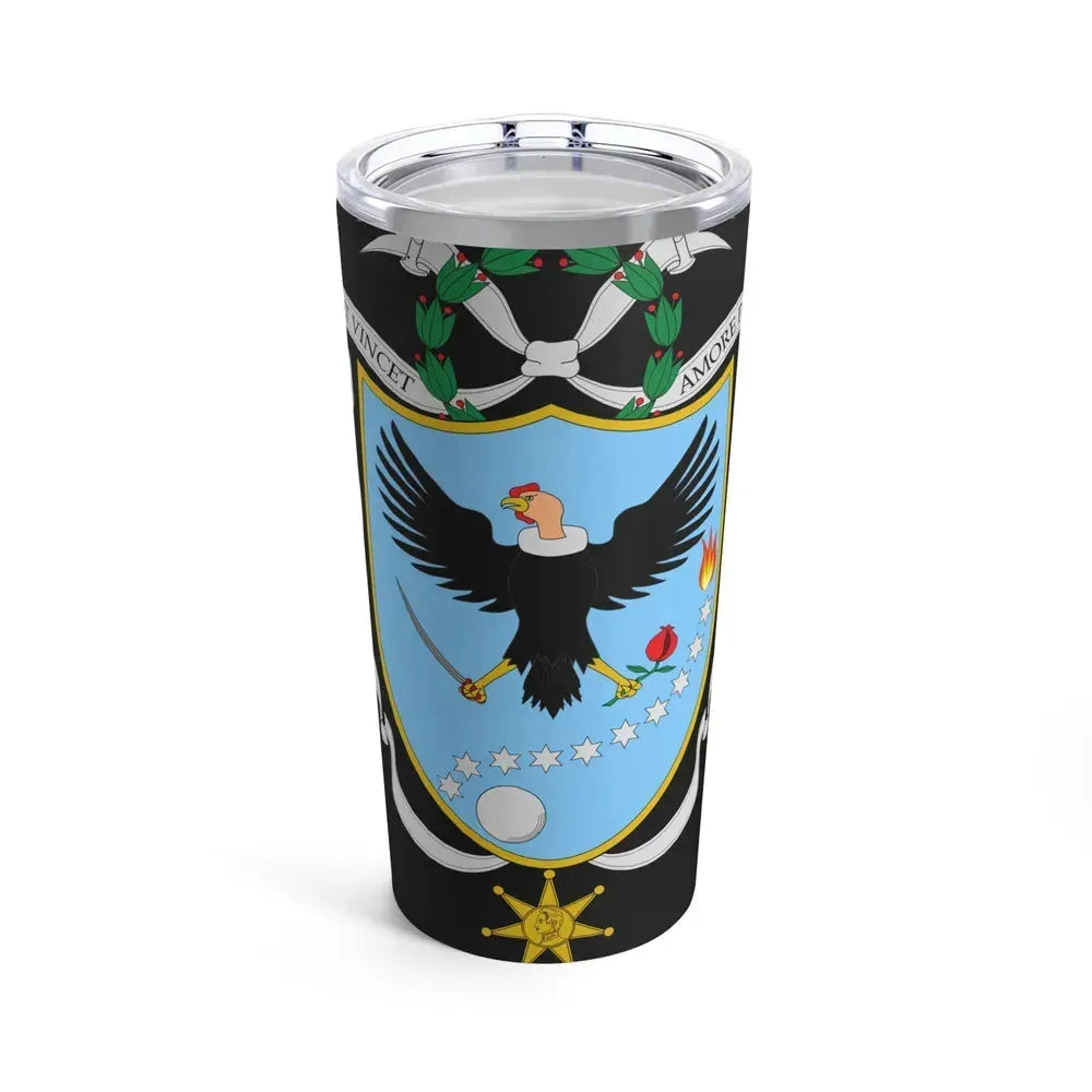 Coat of arms of Gran Colombia (1820) - Tumbler 20oz 20oz - Go Mug Yourself