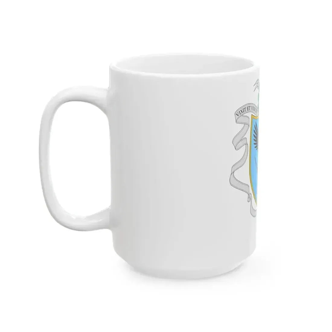 Coat of arms of Gran Colombia (1820) - White Coffee Mug - Go Mug Yourself
