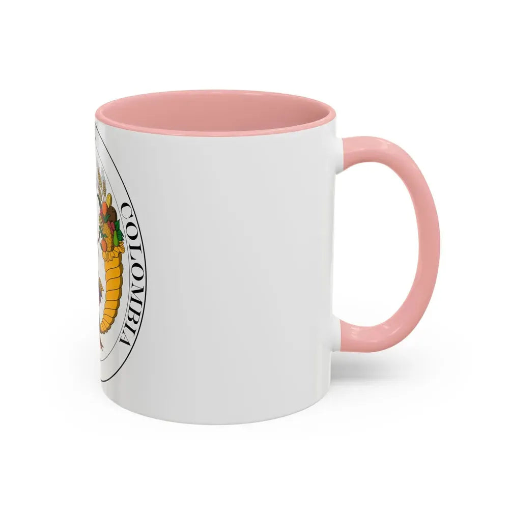Coat of arms of Gran Colombia (1821) - Accent Coffee Mug - Go Mug Yourself
