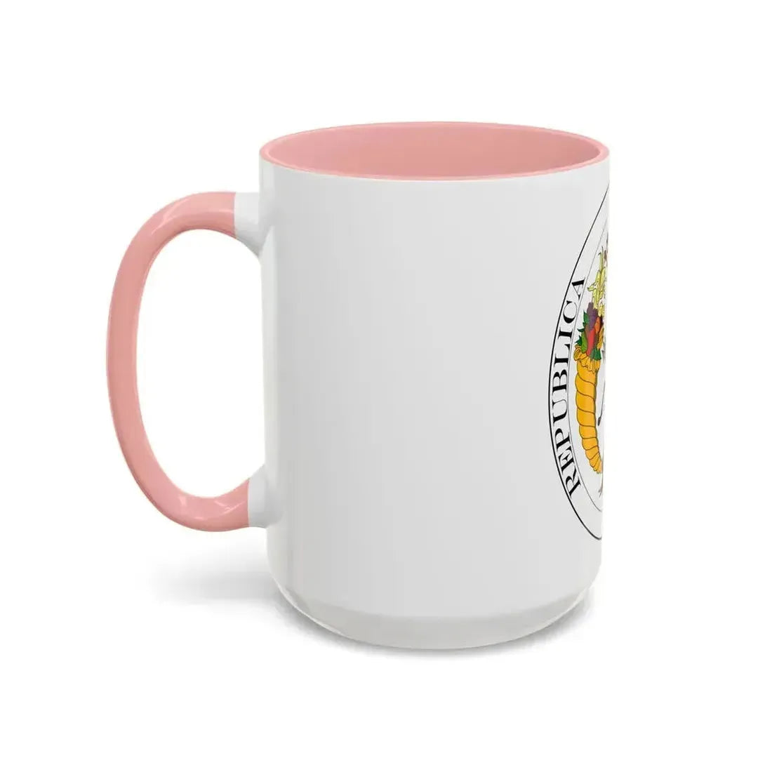 Coat of arms of Gran Colombia (1821) - Accent Coffee Mug - Go Mug Yourself