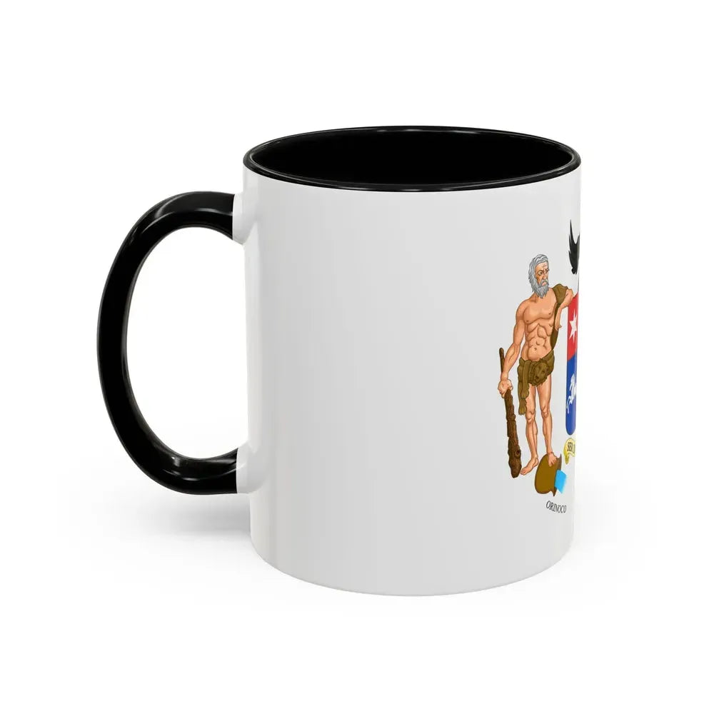 Coat of arms of Gran Colombia (1822 proposal) - Accent Coffee Mug - Go Mug Yourself