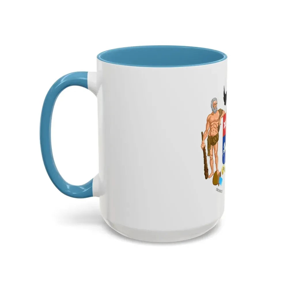 Coat of arms of Gran Colombia (1822 proposal) - Accent Coffee Mug - Go Mug Yourself