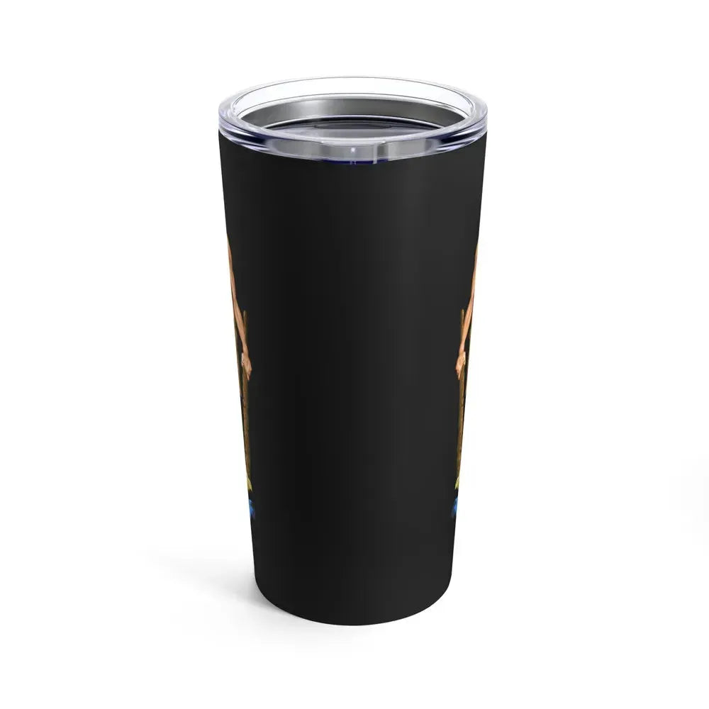 Coat of Arms of Greece (blue cross) - Tumbler 20oz - Go Mug Yourself