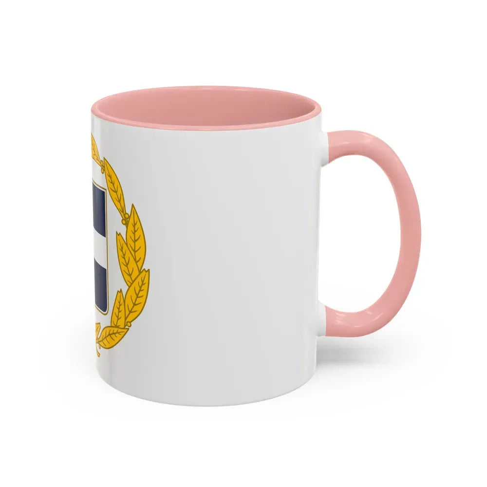 Coat of arms of Greece (military) - Accent Coffee Mug - Go Mug Yourself