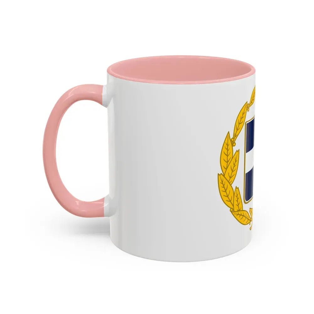 Coat of arms of Greece (military) - Accent Coffee Mug - Go Mug Yourself