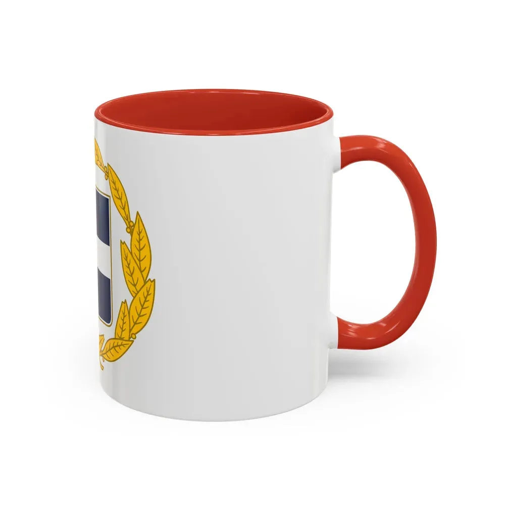 Coat of arms of Greece (military) - Accent Coffee Mug - Go Mug Yourself