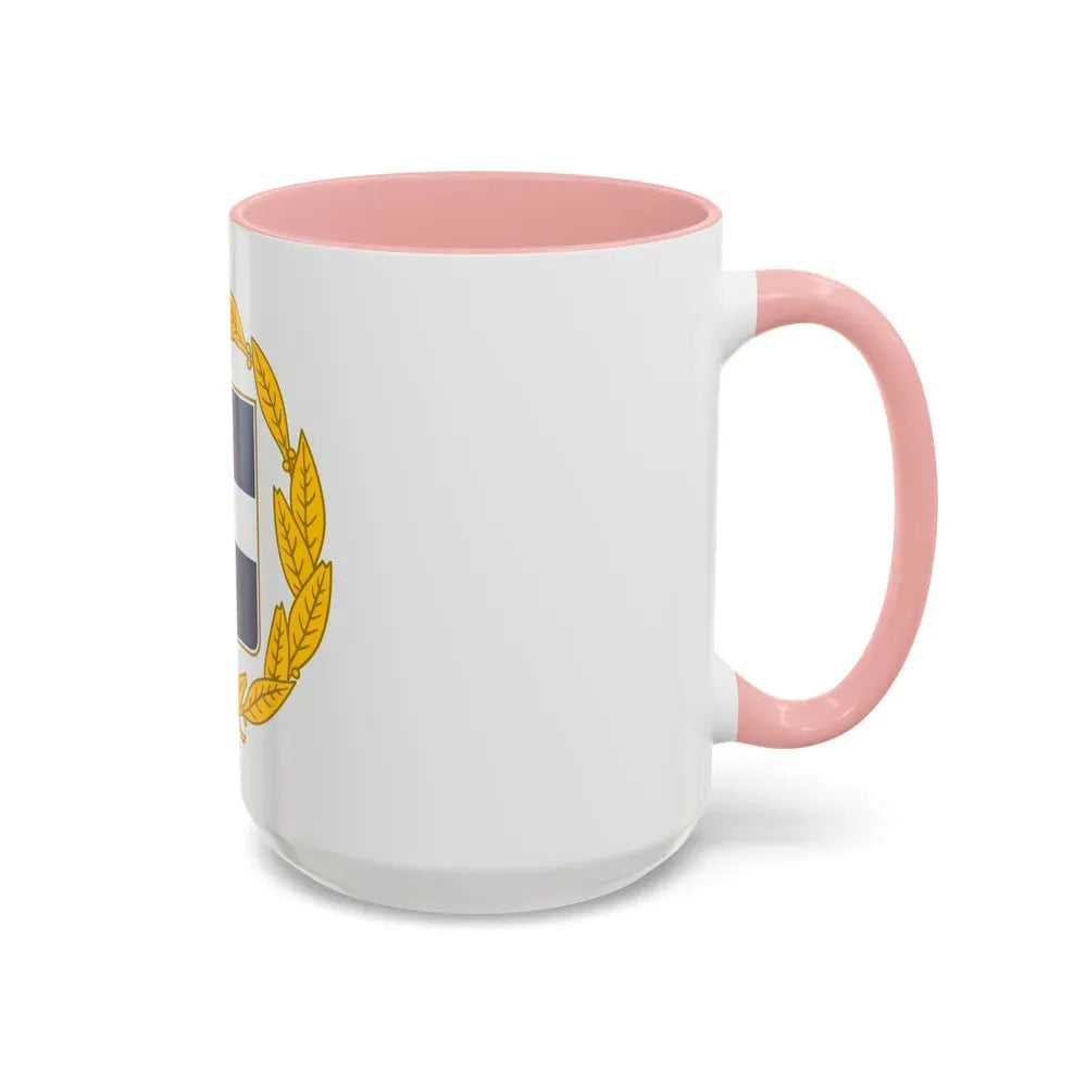 Coat of arms of Greece (military) - Accent Coffee Mug - Go Mug Yourself