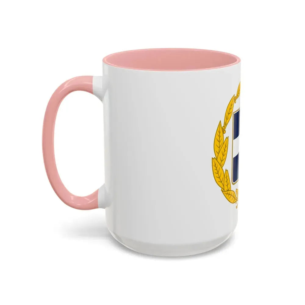 Coat of arms of Greece (military) - Accent Coffee Mug - Go Mug Yourself