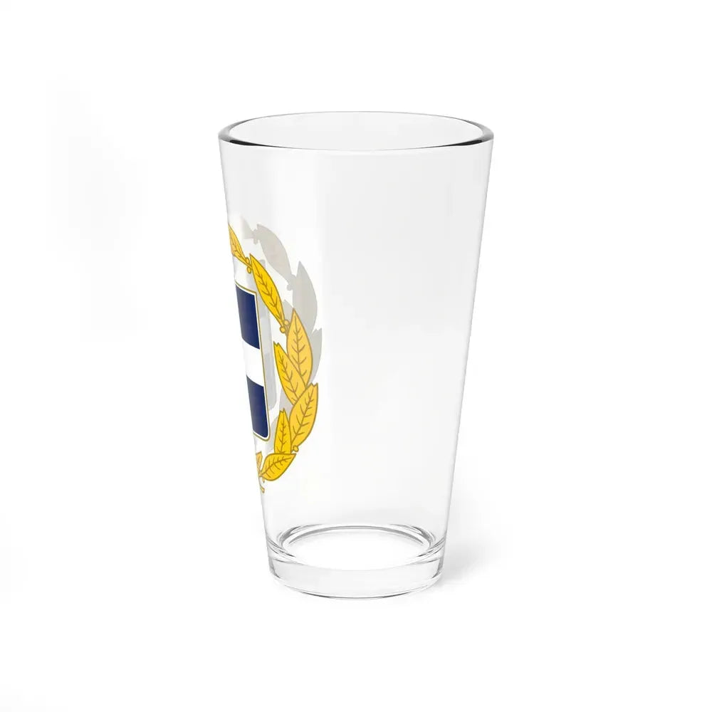 Coat of arms of Greece (military) - Pint Glass 16oz - Go Mug Yourself