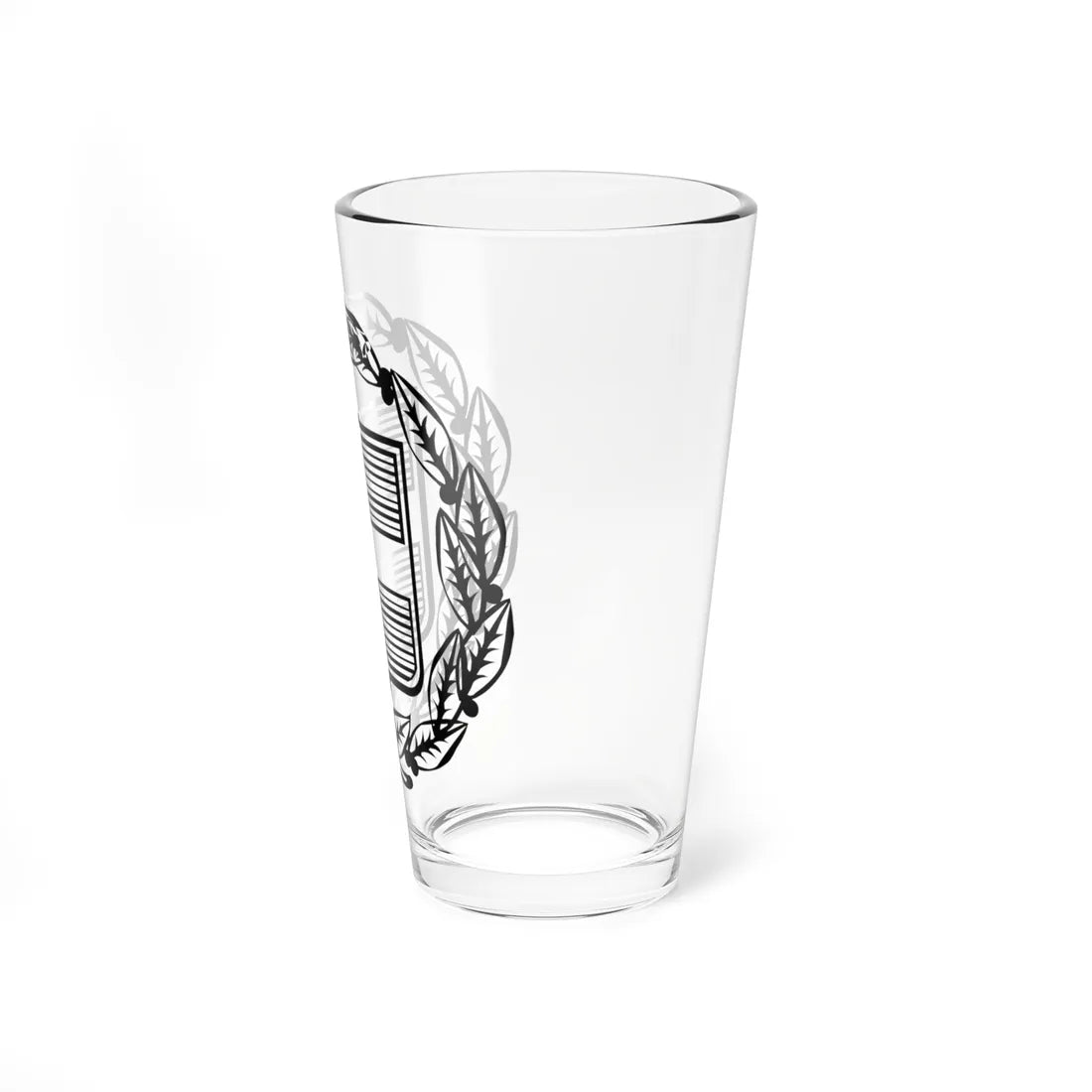 Coat of Arms of Greece Monochromatic - old (Greece) (Coat of Arms) Pint Glass 16oz - Go Mug Yourself