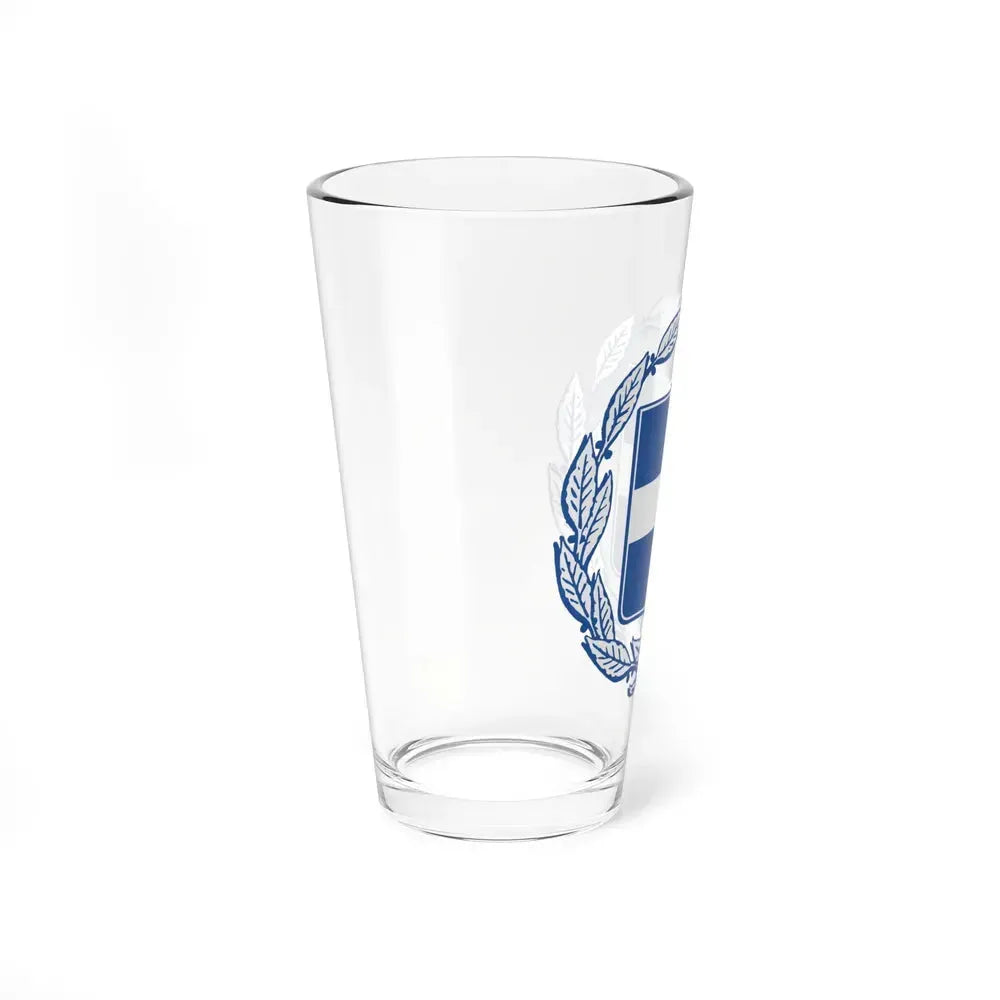 Coat of arms of Greece - Pint Glass 16oz - Go Mug Yourself