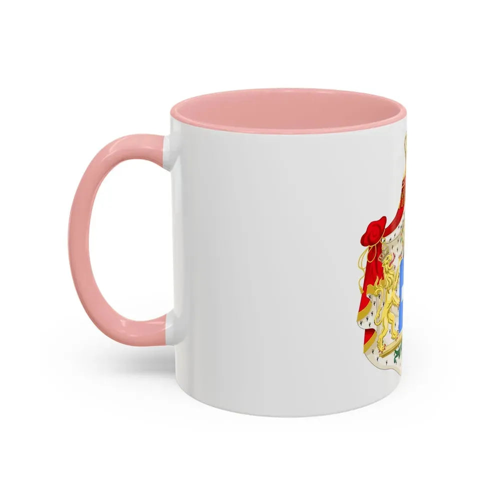 Coat of arms of Greece (Wittelsbach) - Accent Coffee Mug - Go Mug Yourself