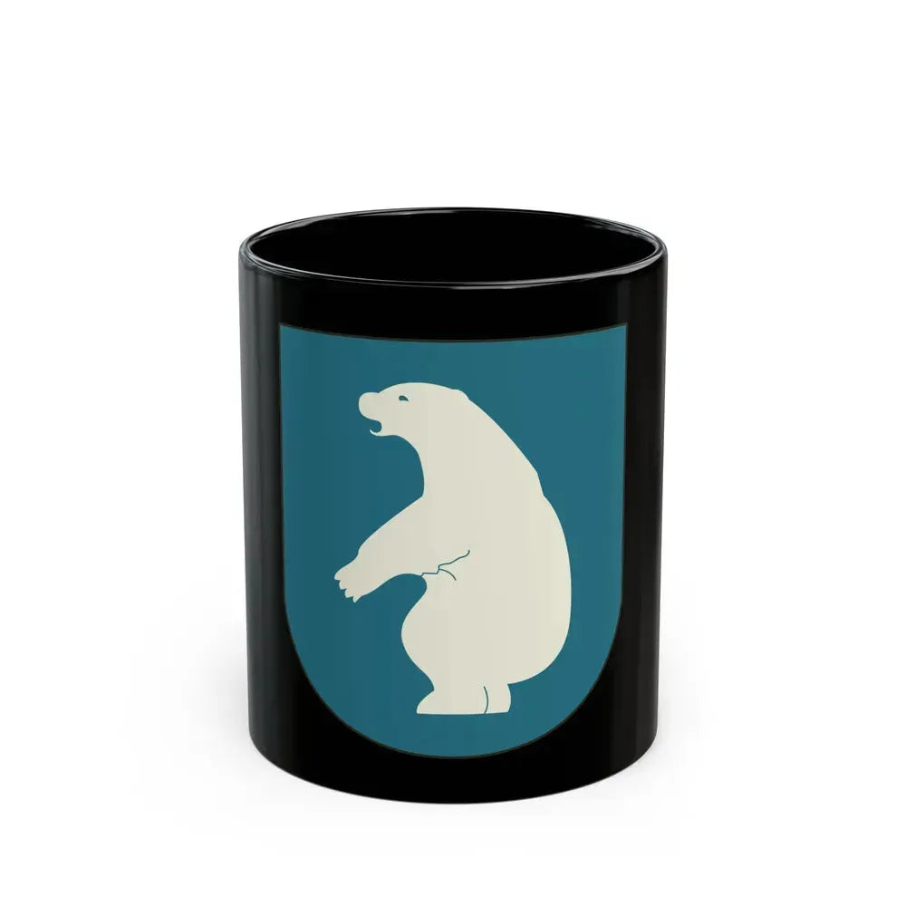 Coat of arms of Greenland 2 - Black Coffee Mug 11oz - Go Mug Yourself