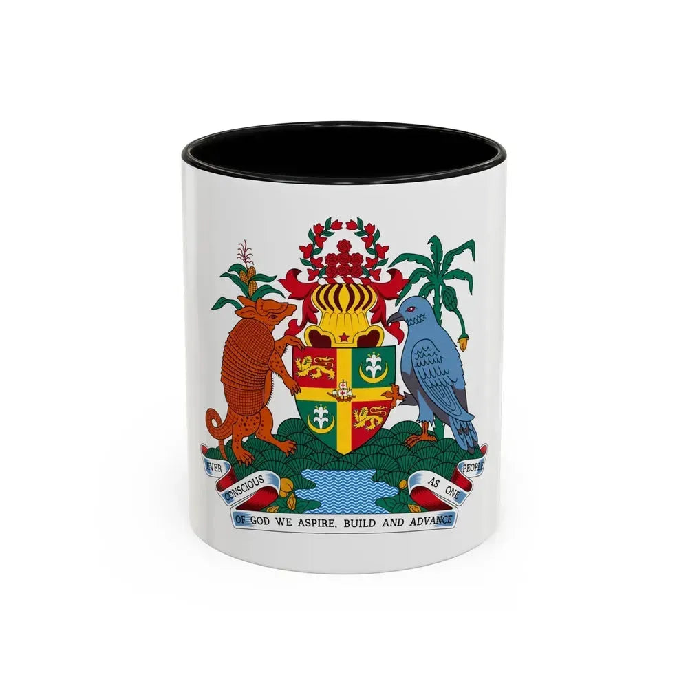 Coat of arms of Grenada - Accent Coffee Mug 11oz Black - Go Mug Yourself