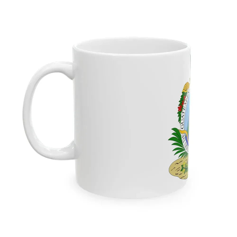 Coat of arms of Guatemala (1825-1843) - White Coffee Mug - Go Mug Yourself