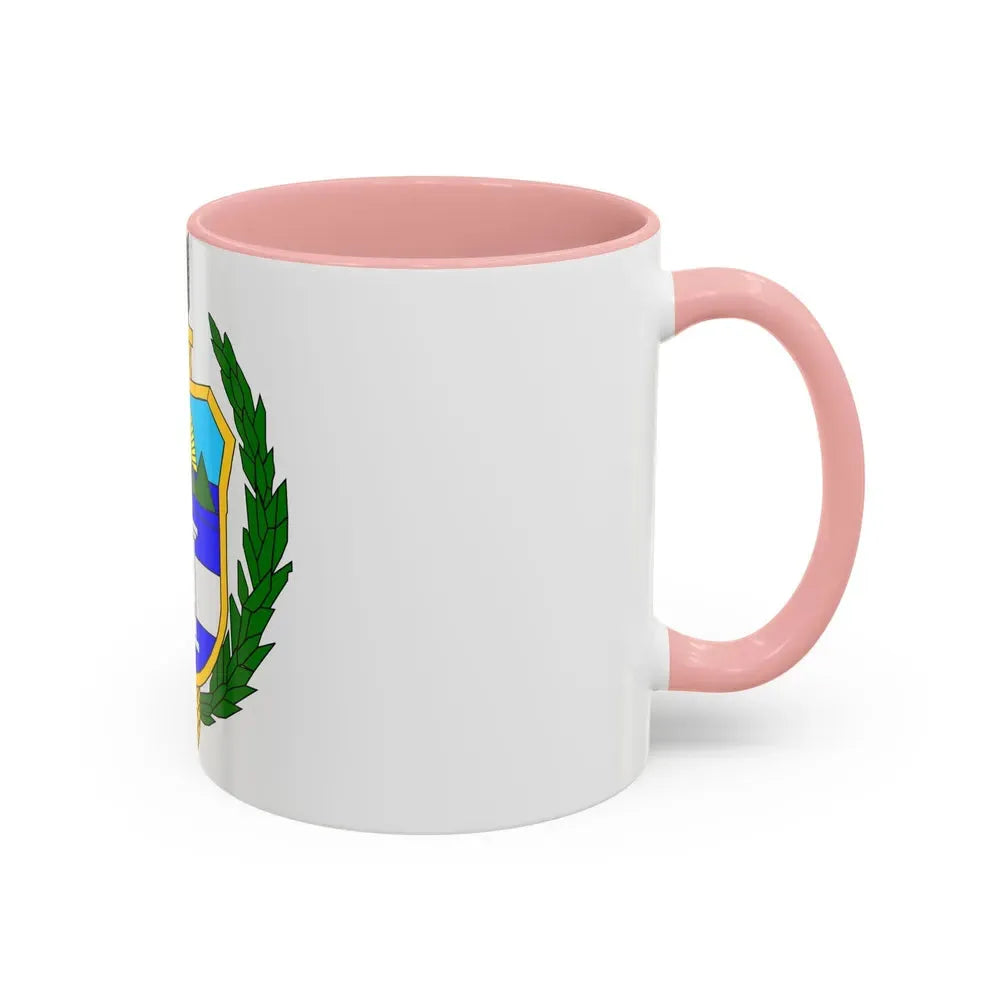 Coat of arms of guatemala (1851-1858) - Accent Coffee Mug - Go Mug Yourself