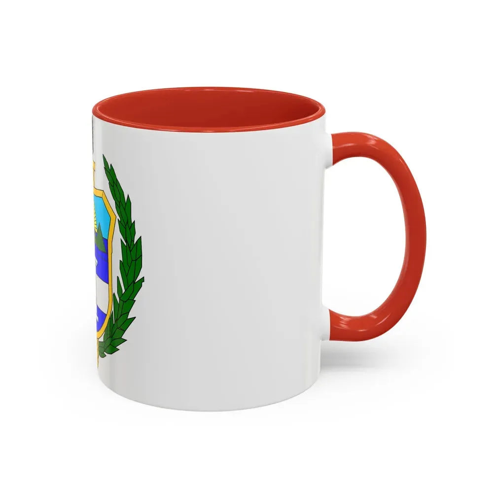 Coat of arms of guatemala (1851-1858) - Accent Coffee Mug - Go Mug Yourself