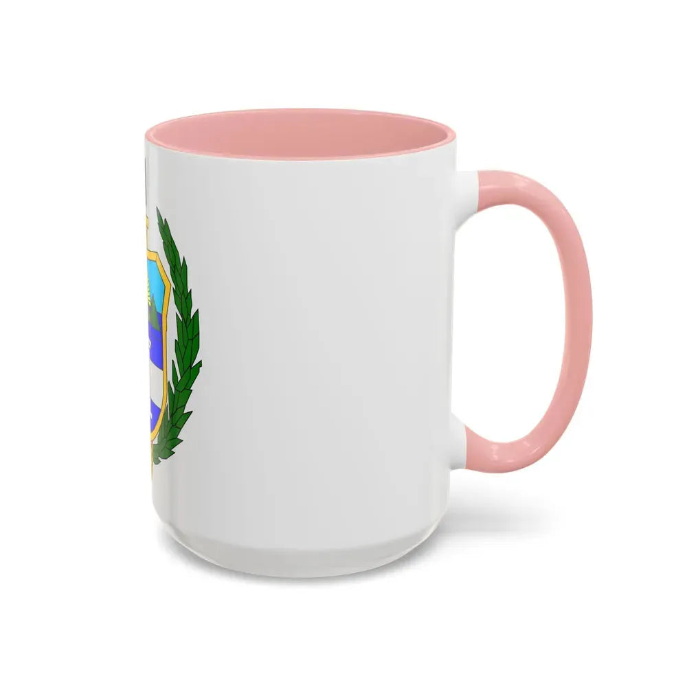 Coat of arms of guatemala (1851-1858) - Accent Coffee Mug - Go Mug Yourself