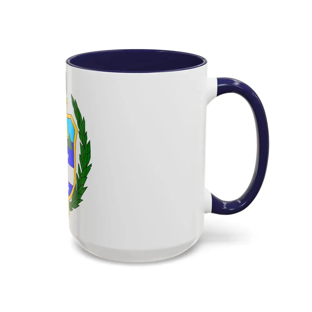 Coat of arms of guatemala (1851-1858) - Accent Coffee Mug - Go Mug Yourself