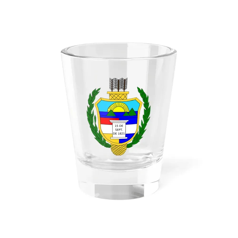 Coat of arms of guatemala (1851-1858) - Shot Glass 1.5oz 1.5oz - Go Mug Yourself