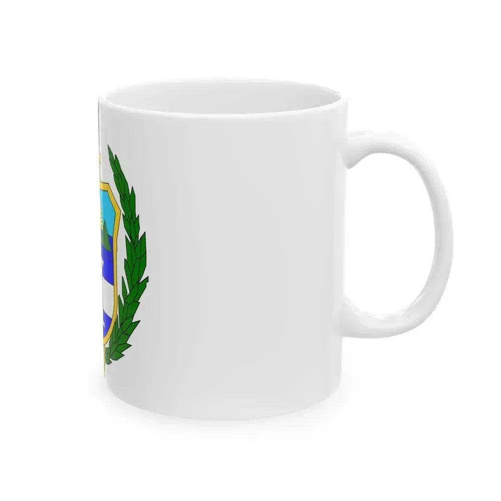 Coat of arms of guatemala (1851-1858) - White Coffee Mug - Go Mug Yourself