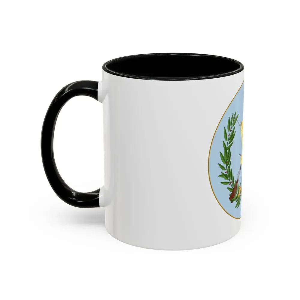 Coat of arms of Guatemala 2 - Accent Coffee Mug - Go Mug Yourself