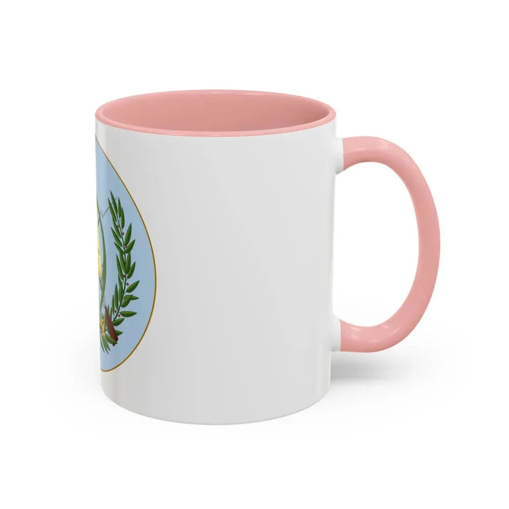 Coat of arms of Guatemala 2 - Accent Coffee Mug - Go Mug Yourself